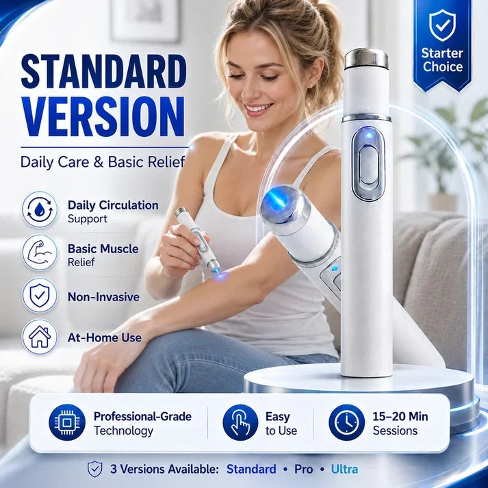 Advanced Acoustic Shockwave Therapy restores penile tissue health to enhance rise rigidity, stamina, and male performance confidence, relieving muscle pain, joint stiffness, tendon discomfort📈