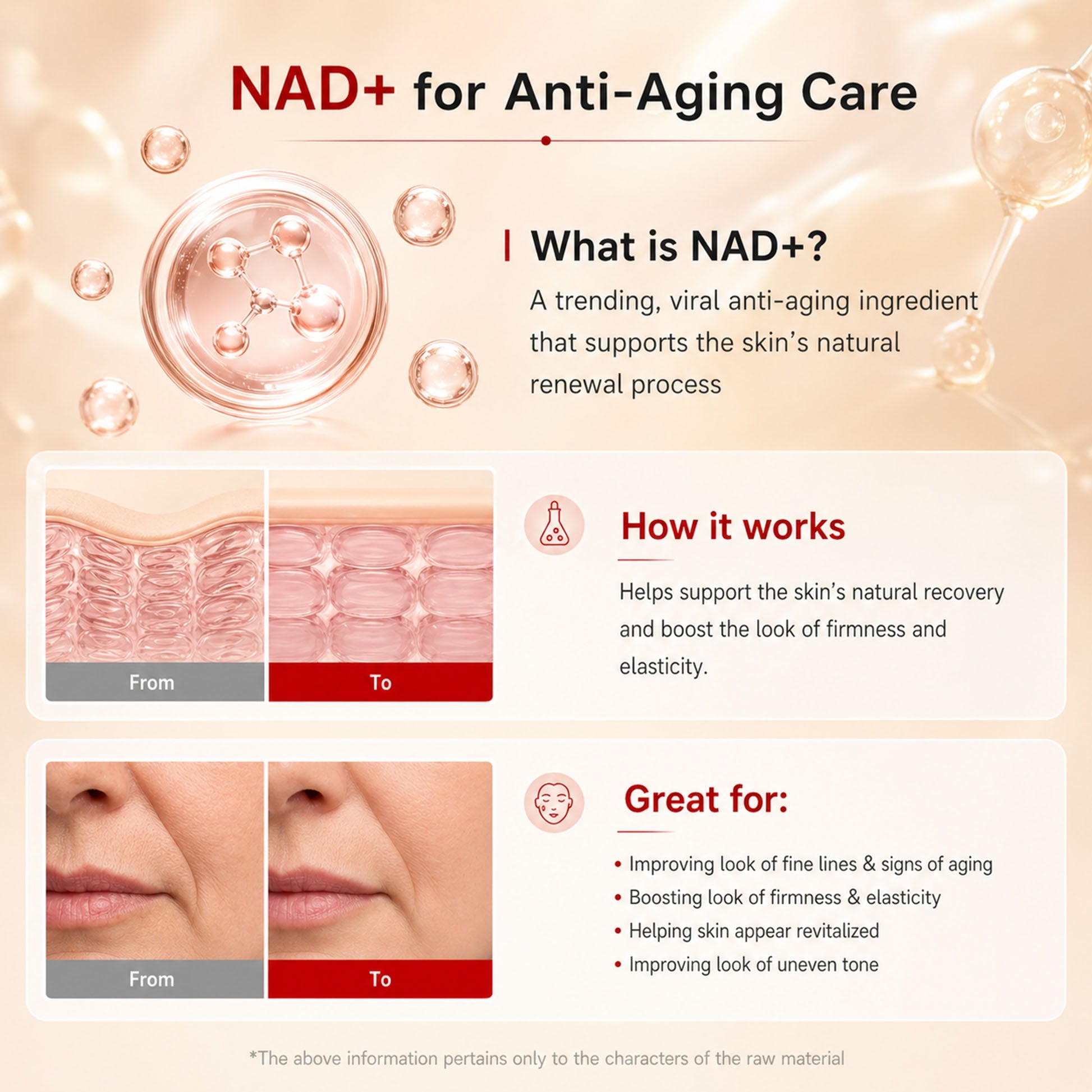 Korean NAD+ EGF Firming Serum
