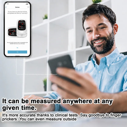 Professional 3-in-1 Glucose & Vital Signs Monitor