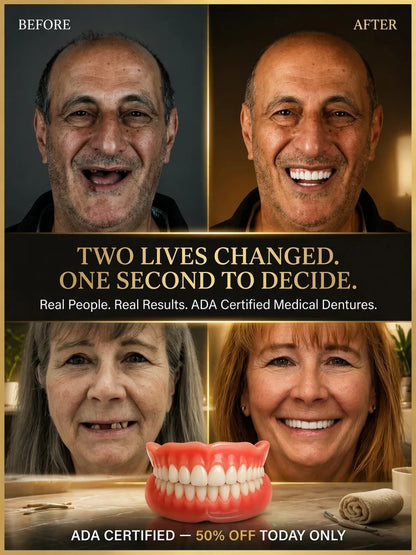 ADA-certified complete dentures (USA)