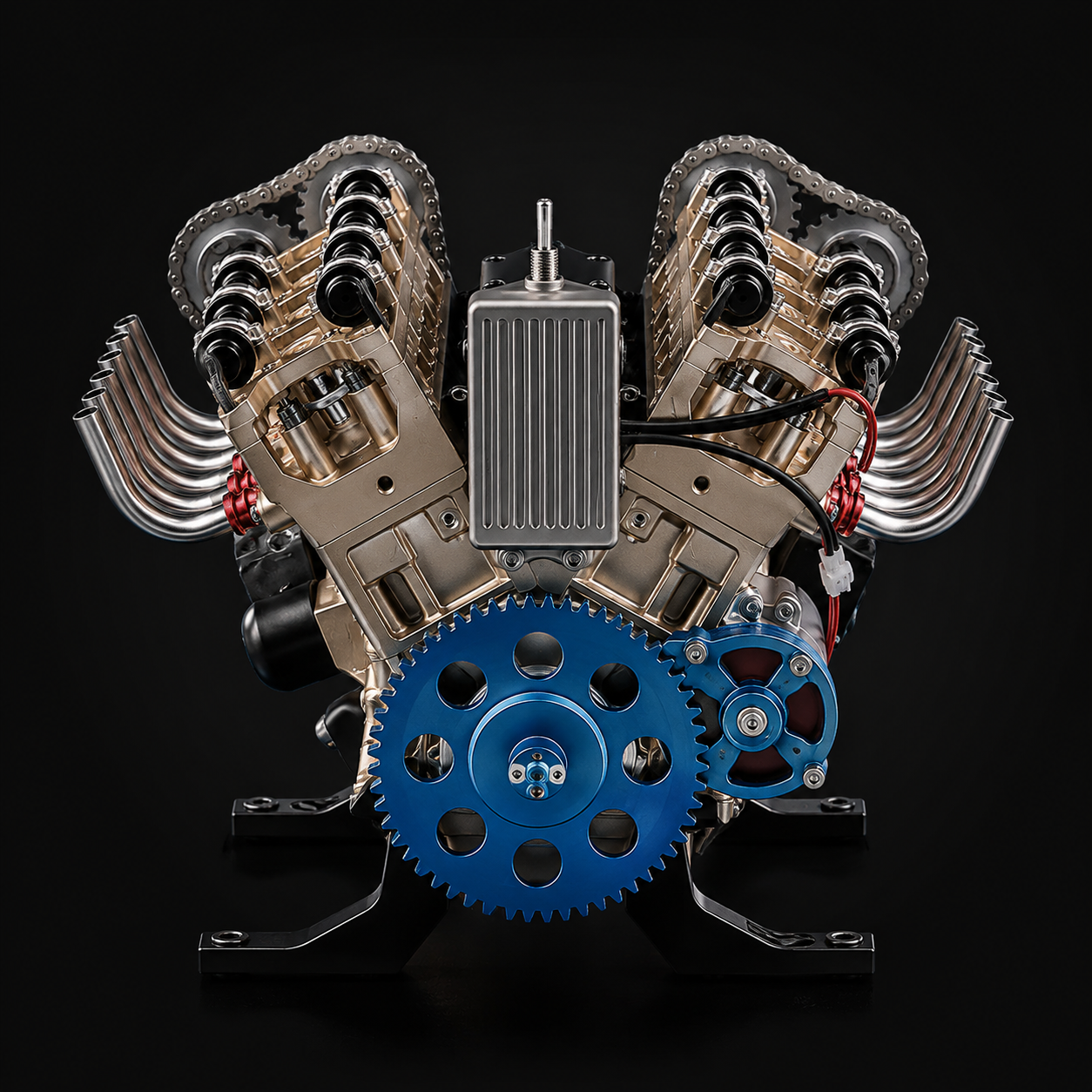 🔥HOT SALE🏎️🛠️The Ultimate Desktop Masterpiece: Miniature V8 Small-Block Static Model Kit