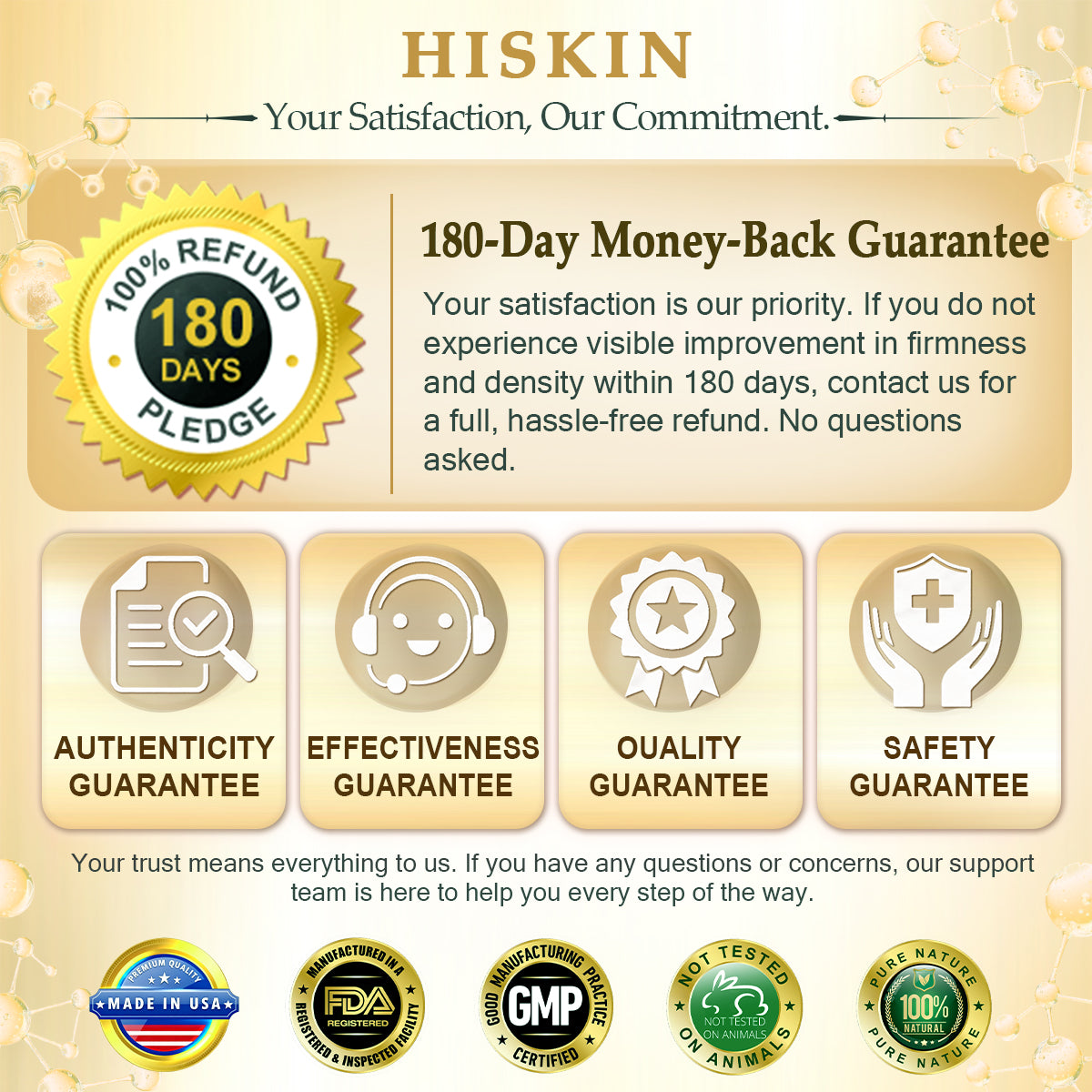 HISKIN®🏆 Bust Volume, Lift & Firming Nano Microneedle Patch Volufiline + Exosome + Copper Peptide Formula Powered by Cellular Renewal Technology