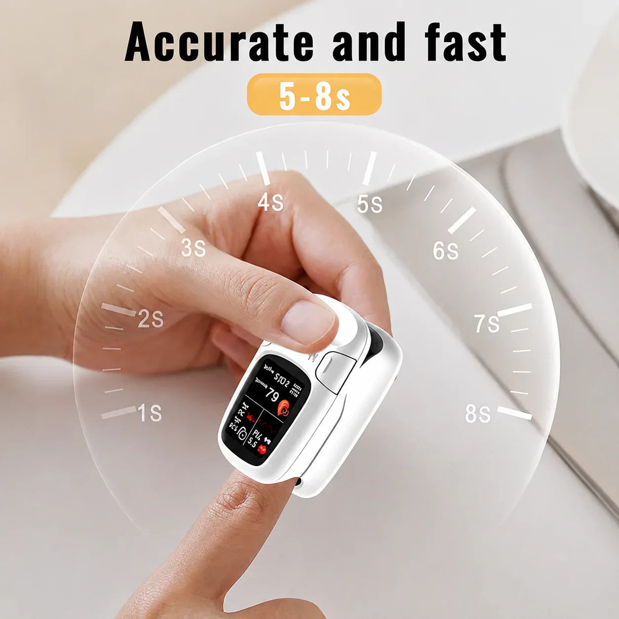 Professional 3-in-1 Glucose & Vital Signs Monitor