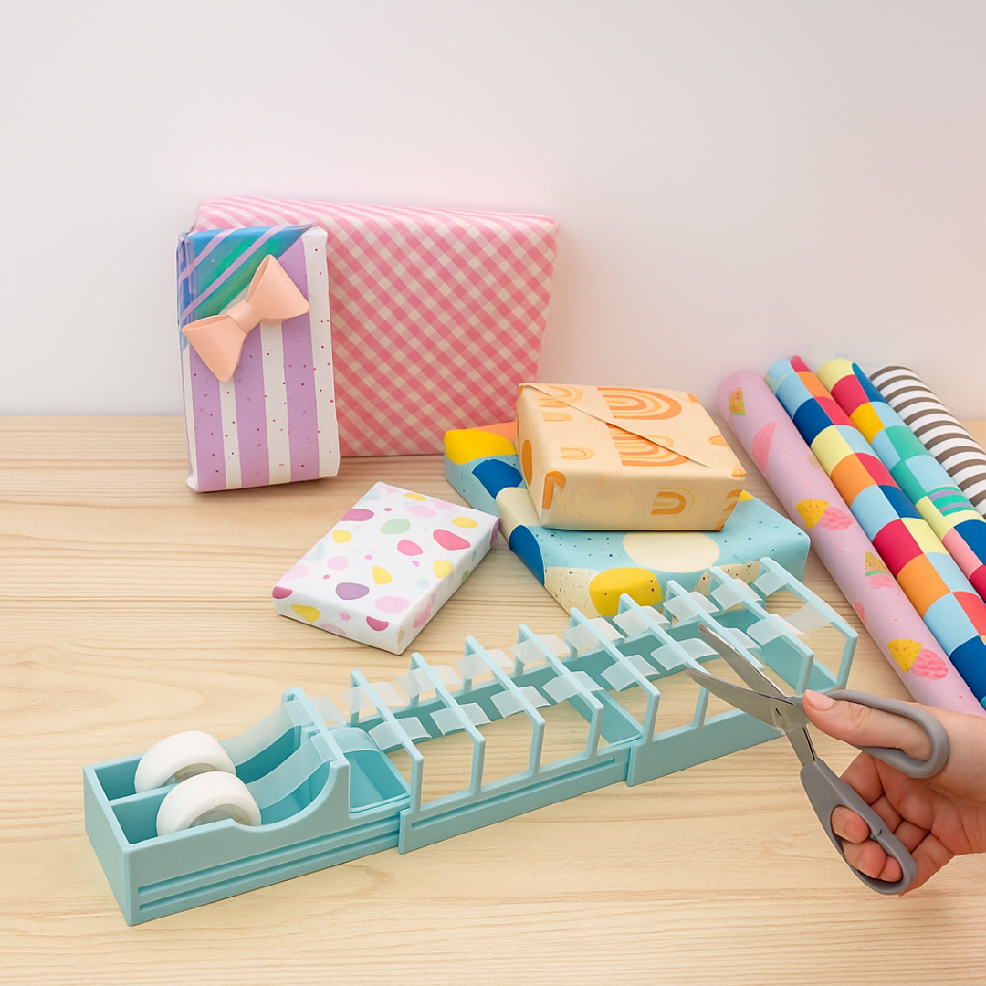 🎁Tape Zoomie Multi-Roll Tape Dispenser | Speed Up Your Gift Wrapping & Craft Projects