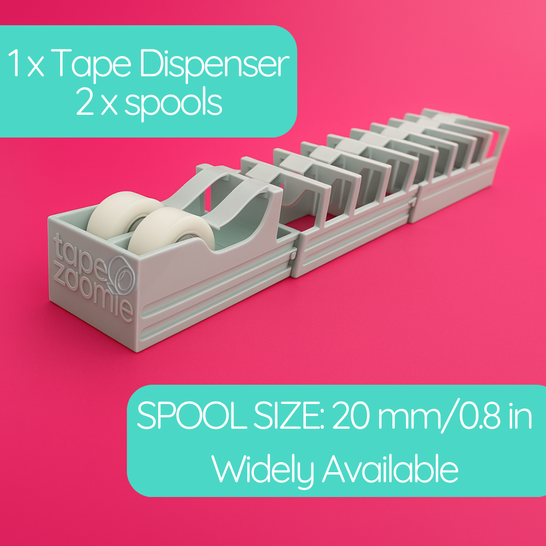 🎁Tape Zoomie Multi-Roll Tape Dispenser | Speed Up Your Gift Wrapping & Craft Projects
